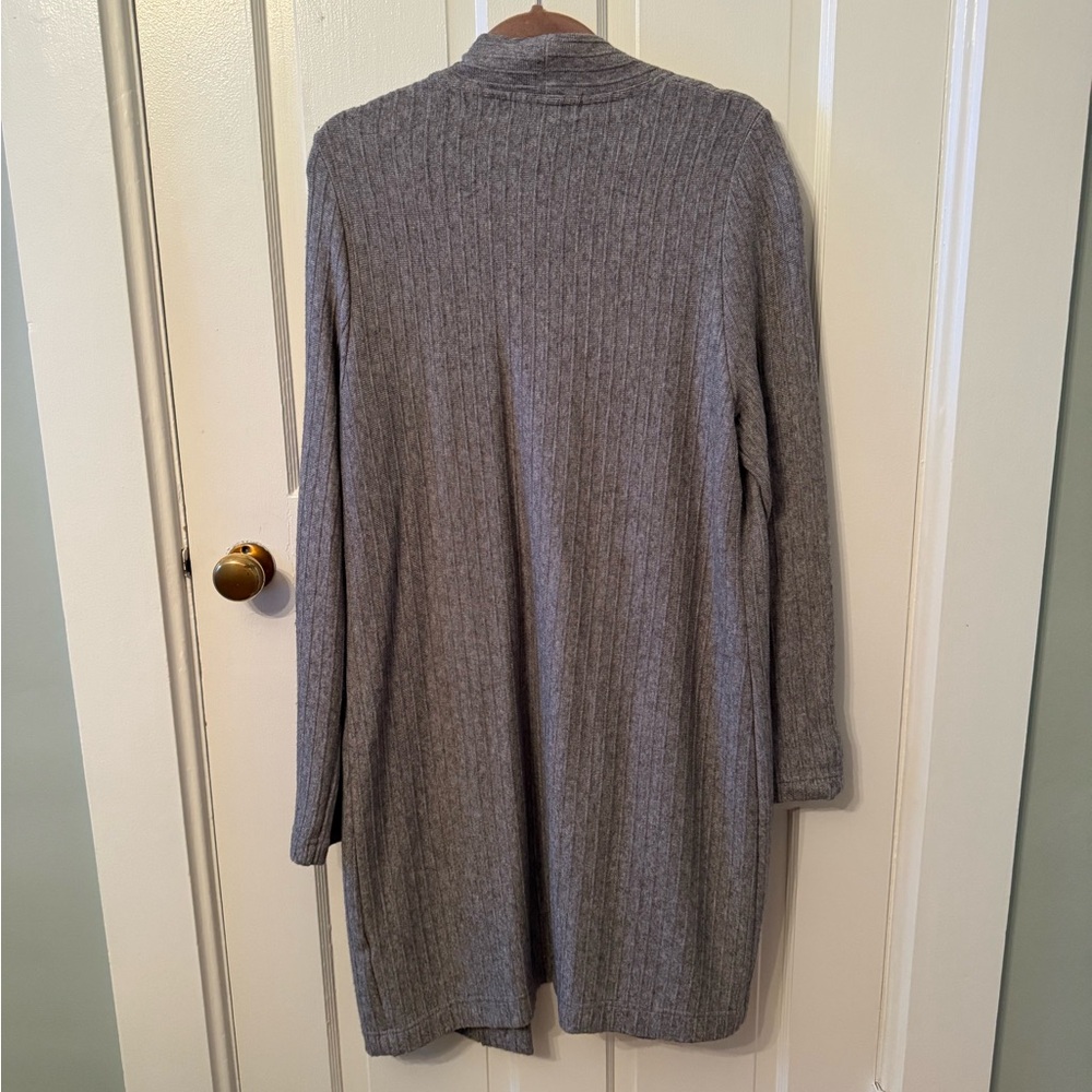 Brenda Beddome Long Gray Cardigan - Picture 4 of 5